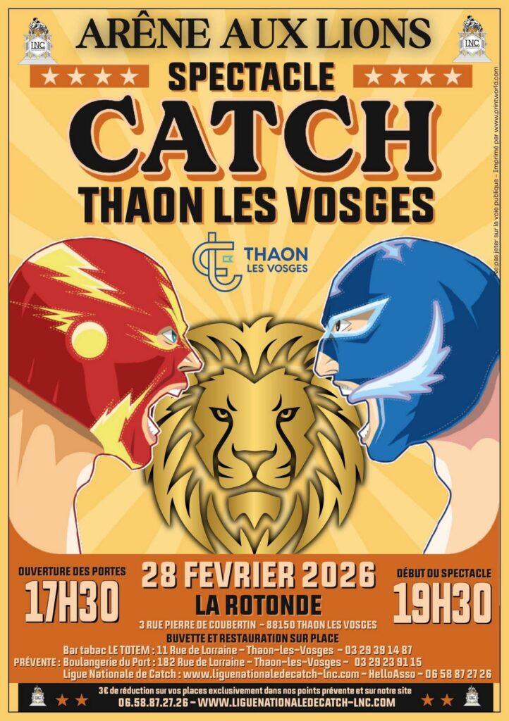 Affiche Catch Thaon les Vosges