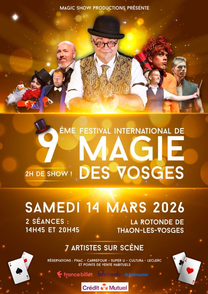 Affiche Festival International magie des Vosges